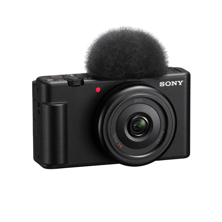 Sony ZV-1F Vlog Camera for Content Creators-Vloggers Black